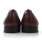 mezlan Spanish-made Quilted Tassel Loafers, Size 28cm, Brown Leather, SANTANDER