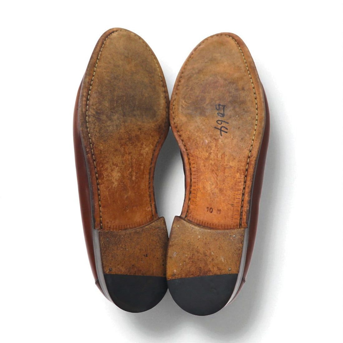 mezlan Spanish-made Quilted Tassel Loafers, Size 28cm, Brown Leather, SANTANDER