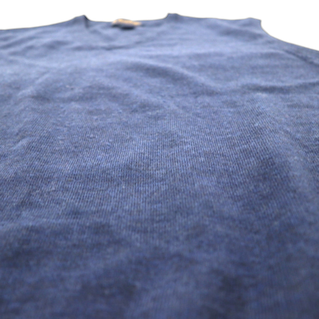 Brooks Brothers Merino Wool Knit V-Neck Vest, Large, Navy, Extra Fine Italian Merino