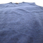 Brooks Brothers Merino Wool Knit V-Neck Vest, Large, Navy, Extra Fine Italian Merino