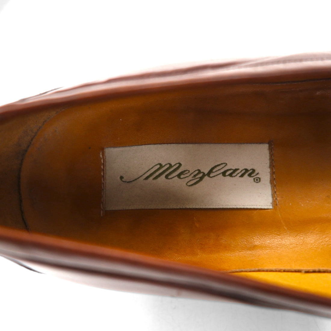 mezlan Spanish-made Quilted Tassel Loafers, Size 28cm, Brown Leather, SANTANDER