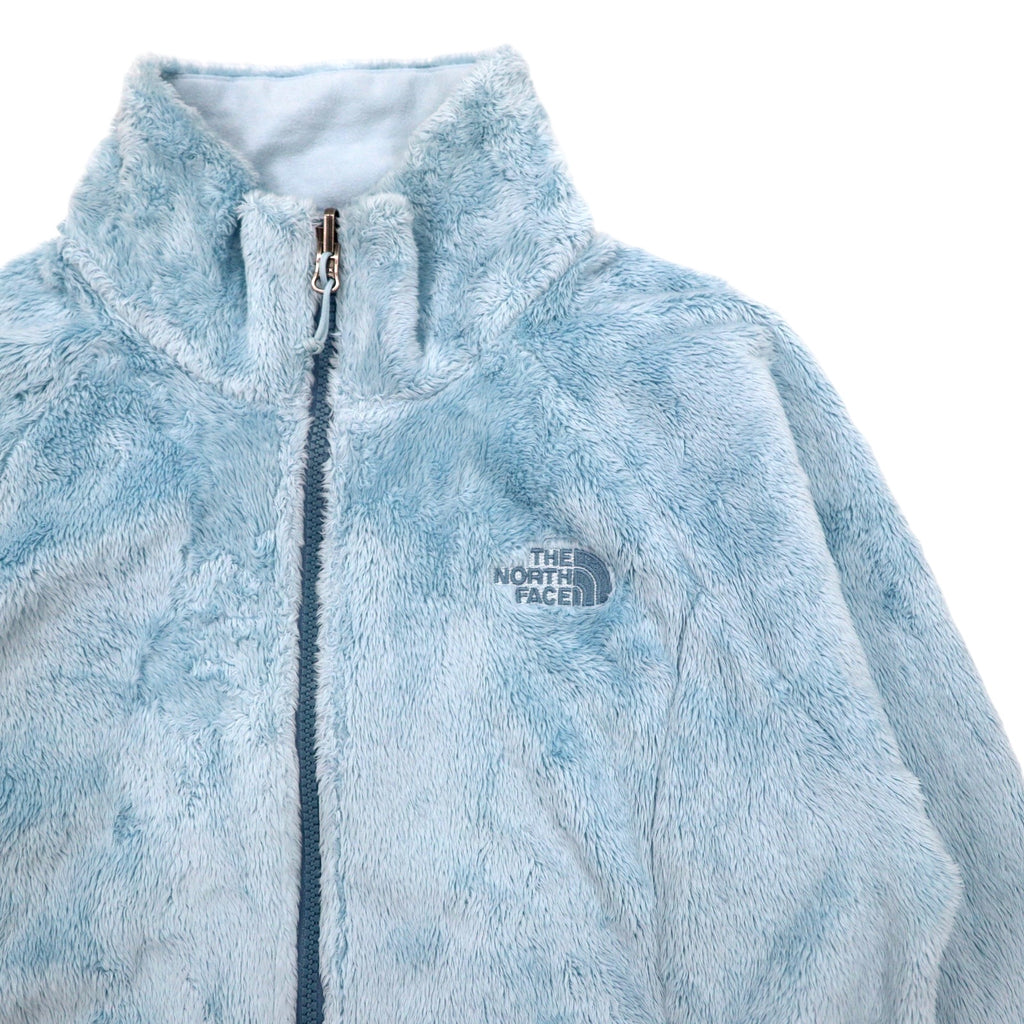 THE NORTH FACE 3WAY Mountain Parka M Blue Nylon HYVENT Waterproof Breathable Fleece Liner Detachable Hood US Standard