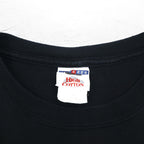 JERZEES ヘビーウェイト 3段プリント カレッジ Tシャツ 2XL ブラック ナンバリング NEWPORT COACHS ビッグサイズ ホンジュラス製