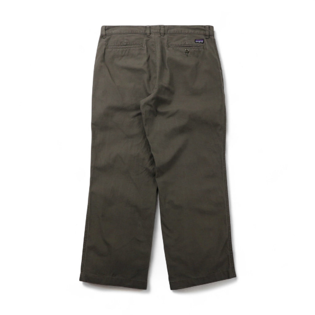 patagonia ダック ワークパンツ L カーキ オーガニックコットン 56831