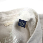 90s Vintage Linen Shirt, XL, Beige, Chest Pocket, Tommy Bahama