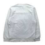 adidas originals ナンバリング プリント スウェット XS ホワイト メッシュ切り替え WINTER CREW SWEATSHIRT BS2626
