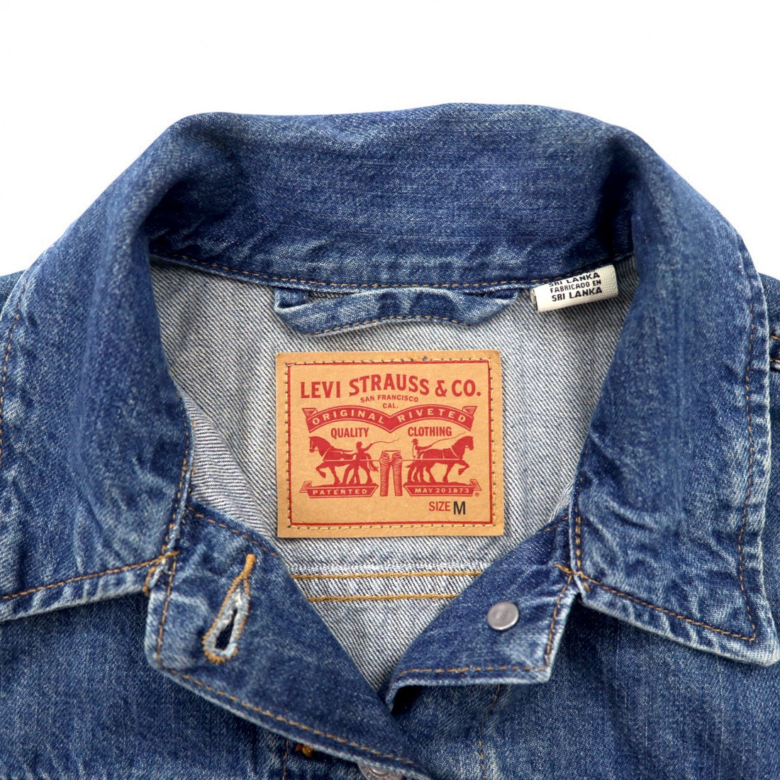 Levi's 3rd Type Denim Jacket, G-Jean, M, Blue, Cotton, ORIGINAL TRUCKER JACKET, 29945-0031