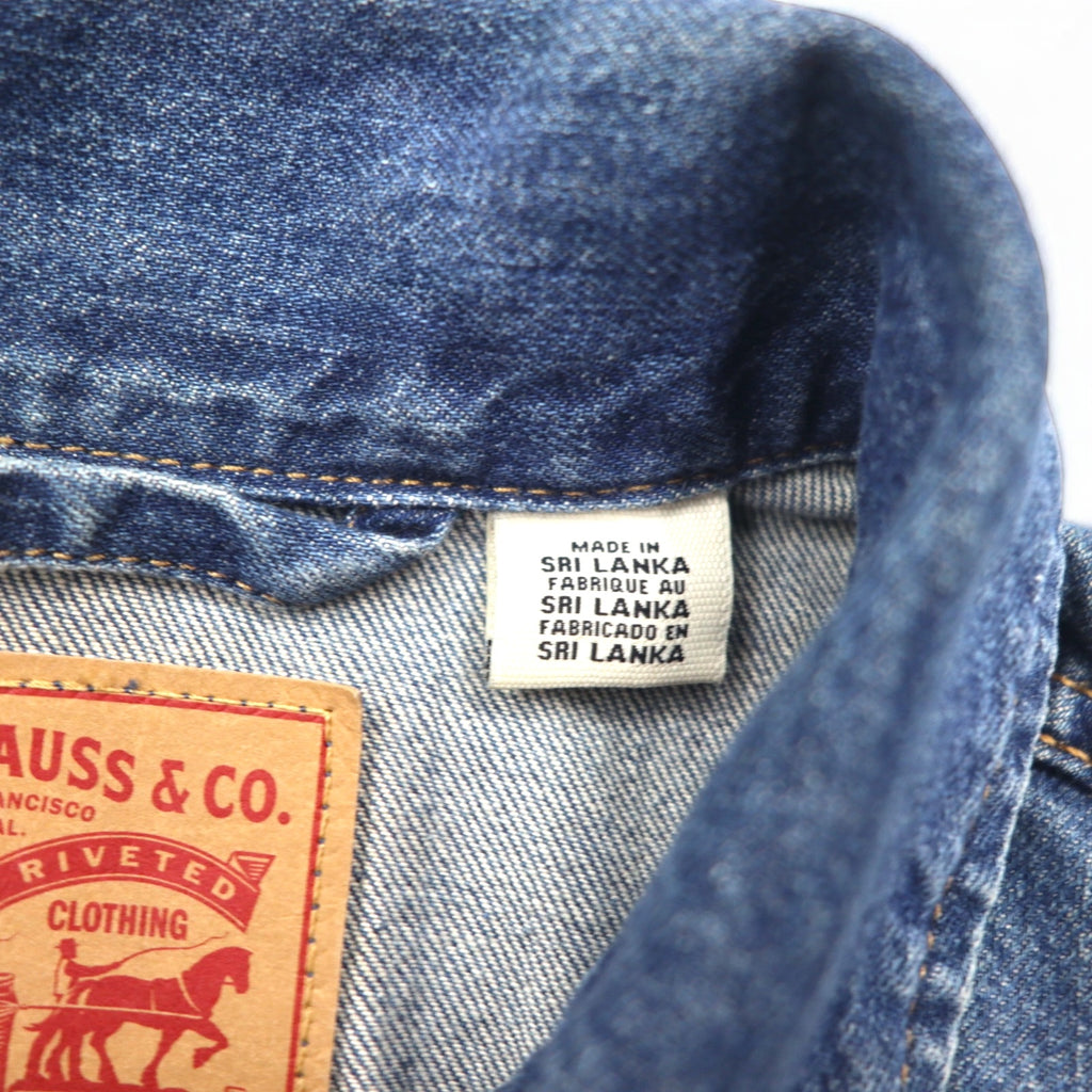 Levi's 3rd Type Denim Jacket, G-Jean, M, Blue, Cotton, ORIGINAL TRUCKER JACKET, 29945-0031