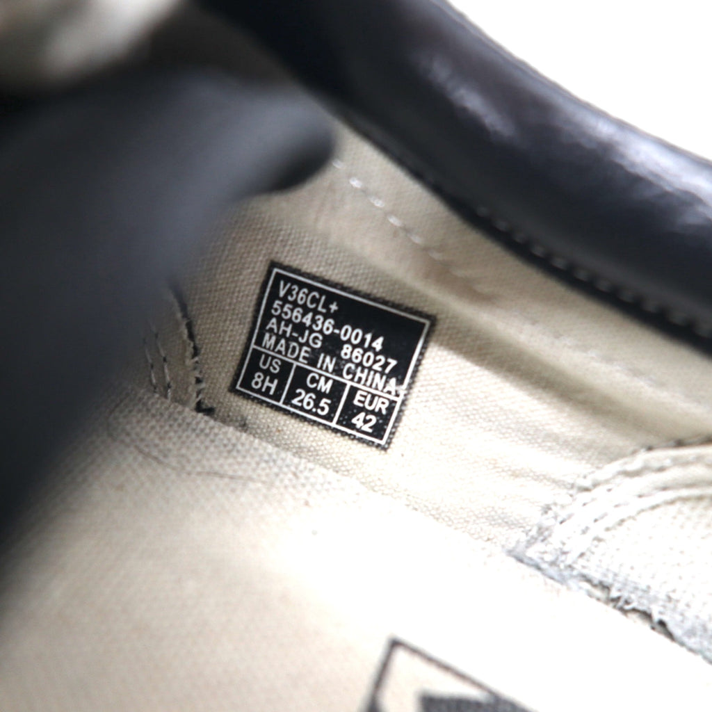 VANS オールドスクール OLD SKOOL DX スエード スニーカー 26.5cm ブラック キャンバス ガムソール V36CL+ 556436-0014