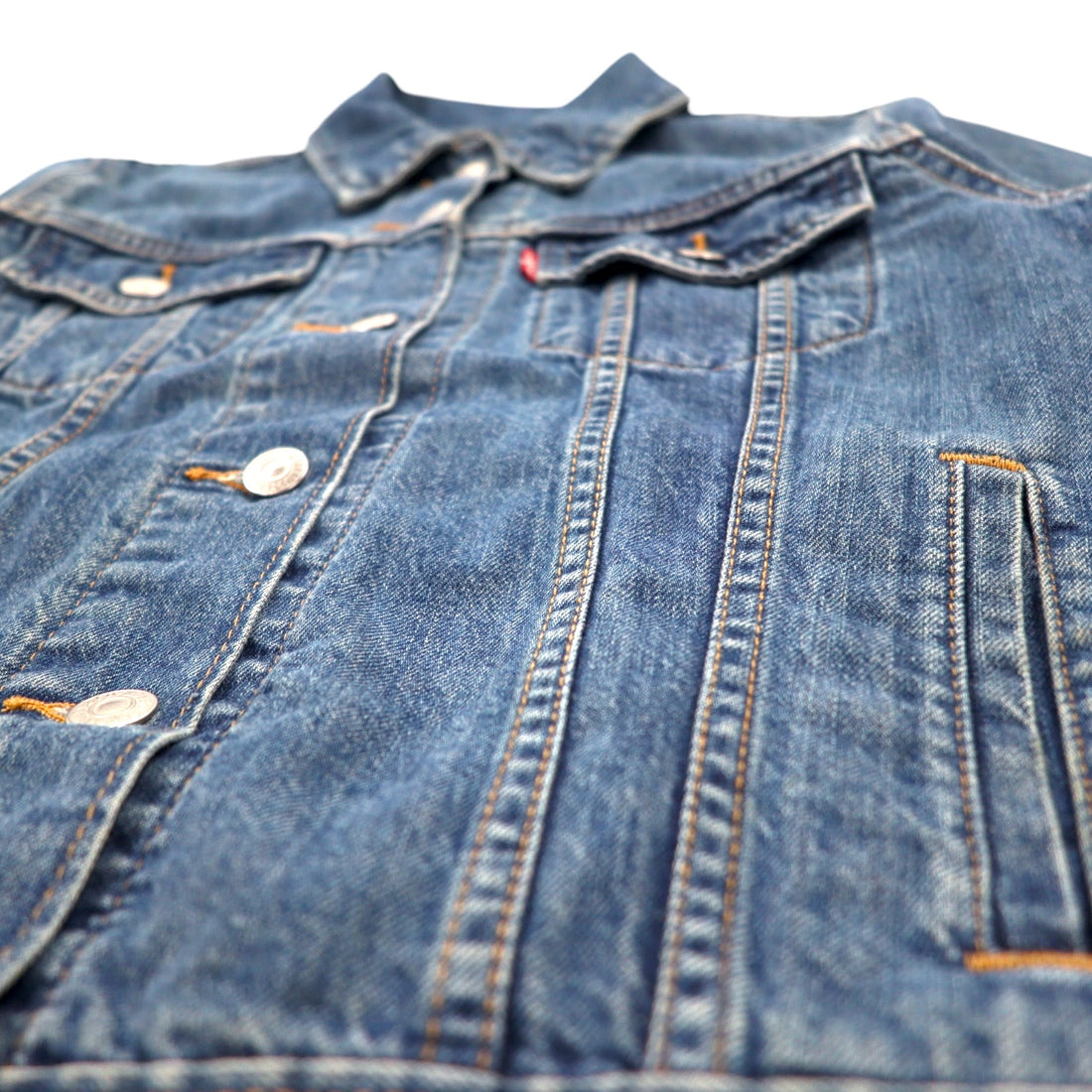 Levi's 3rd Type Denim Jacket, G-Jean, M, Blue, Cotton, ORIGINAL TRUCKER JACKET, 29945-0031