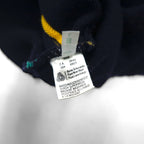 80s W.Germany Vintage Cardigan ニット カーディガン L ネイビー Vネック MARZ MUNCHEN 西ドイツ製 80年代