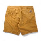 Carhartt WIP Prime Short Chino Pants, Size M, Beige Cotton, 1015025