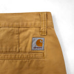 Carhartt WIP Prime Short Chino Pants, Size M, Beige Cotton, 1015025