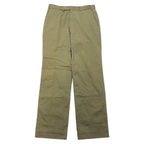 日本然リトテ-古着オンライン-Burberrys オールド コットンツイル チノ スラックスパンツ 85 ベージュ 日本製-Burberrys Vintage Cotton Twill Chino Slacks Pants 85 Beige Japan Made