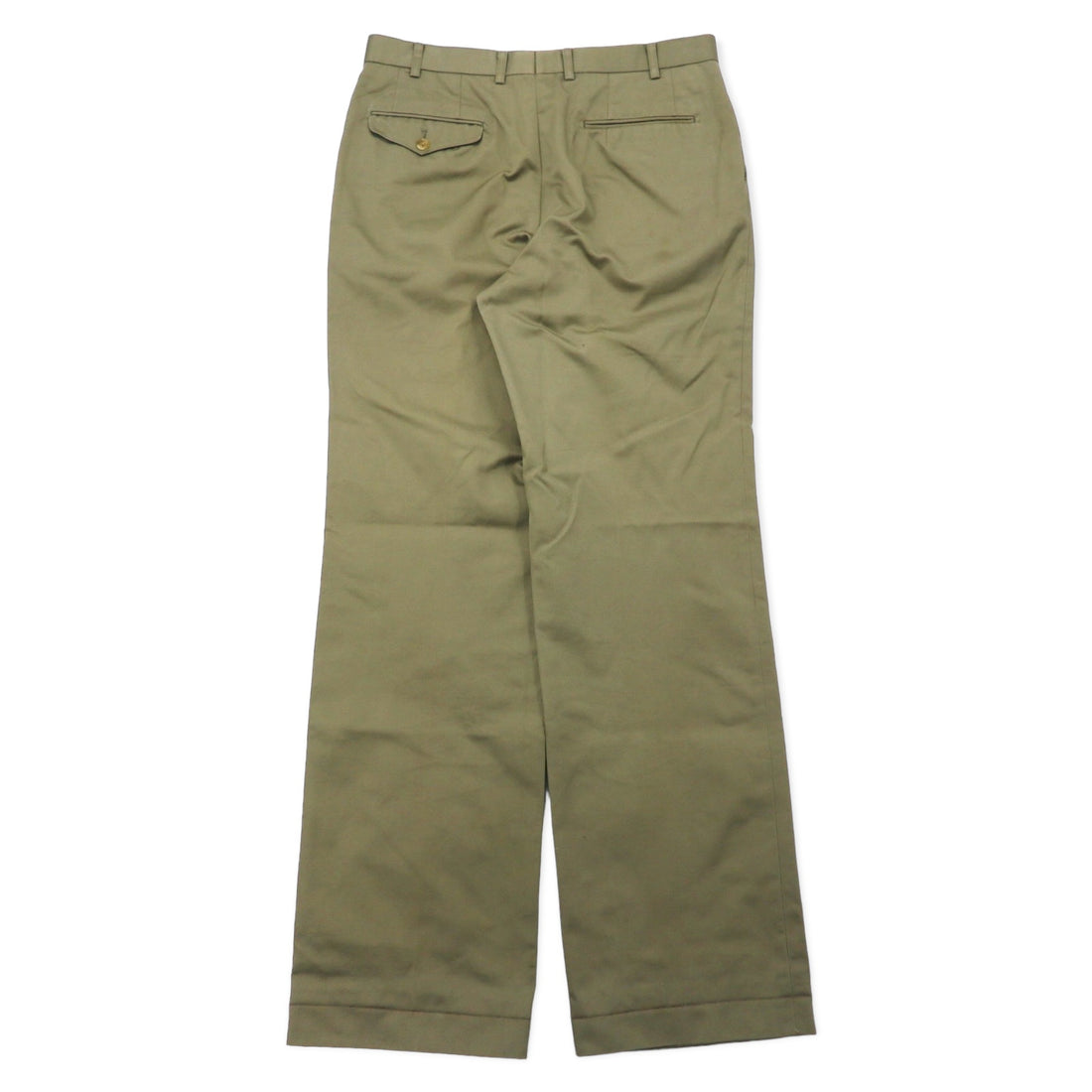 Burberrys Old Cotton Twill Chino Slack Pants 85 Beige Made in Japan