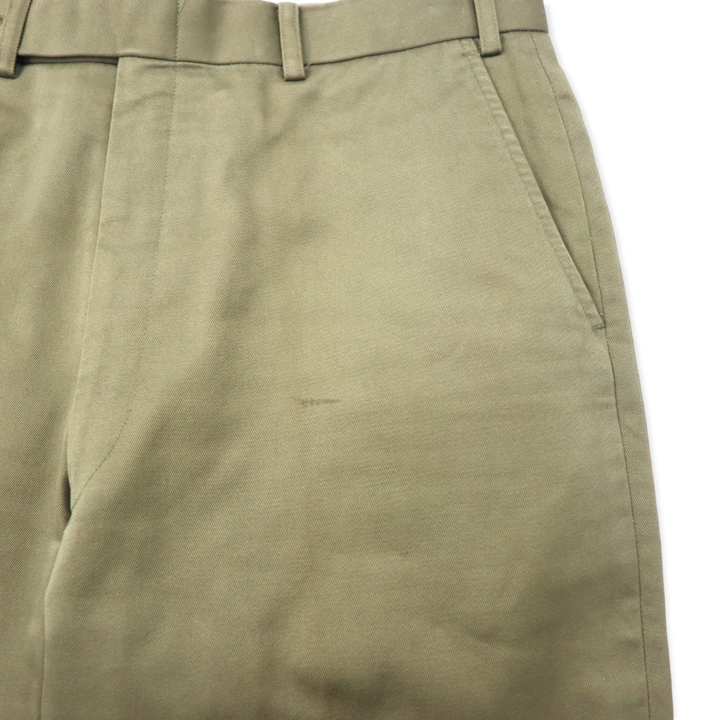 Burberrys Old Cotton Twill Chino Slack Pants 85 Beige Made in Japan
