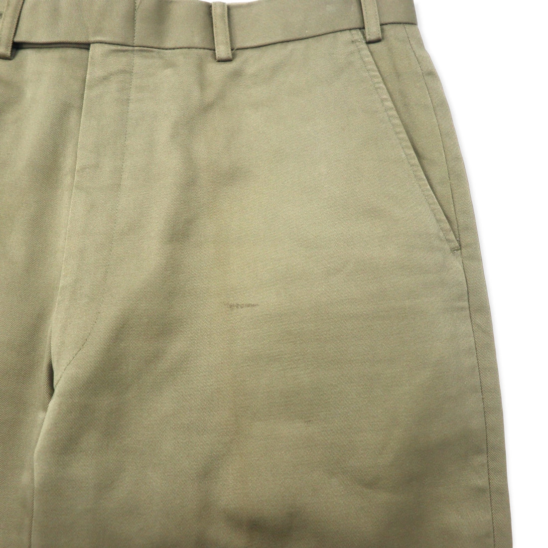 Burberrys Old Cotton Twill Chino Slack Pants 85 Beige Made in Japan