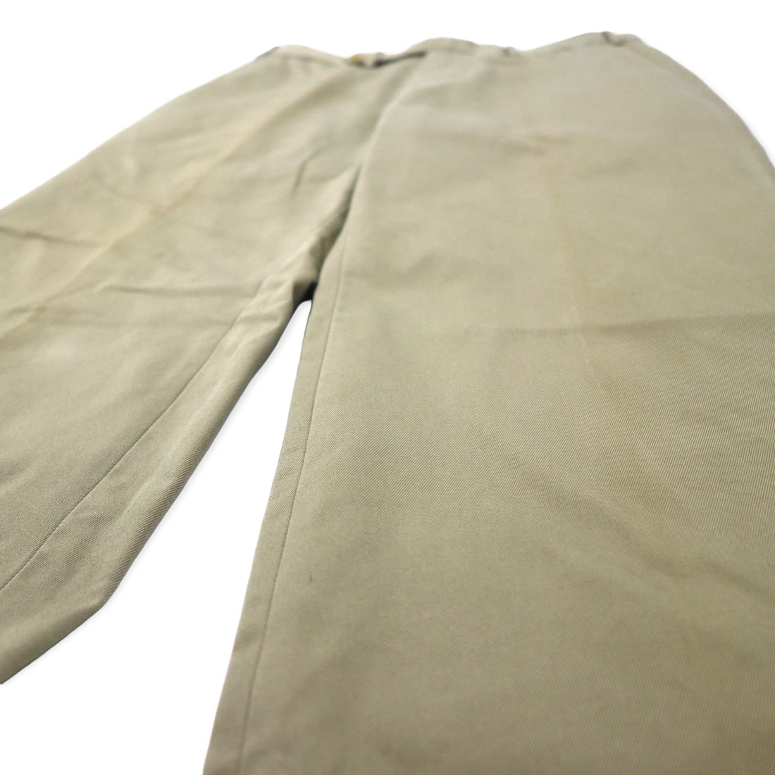 Burberrys Old Cotton Twill Chino Slack Pants 85 Beige Made in Japan