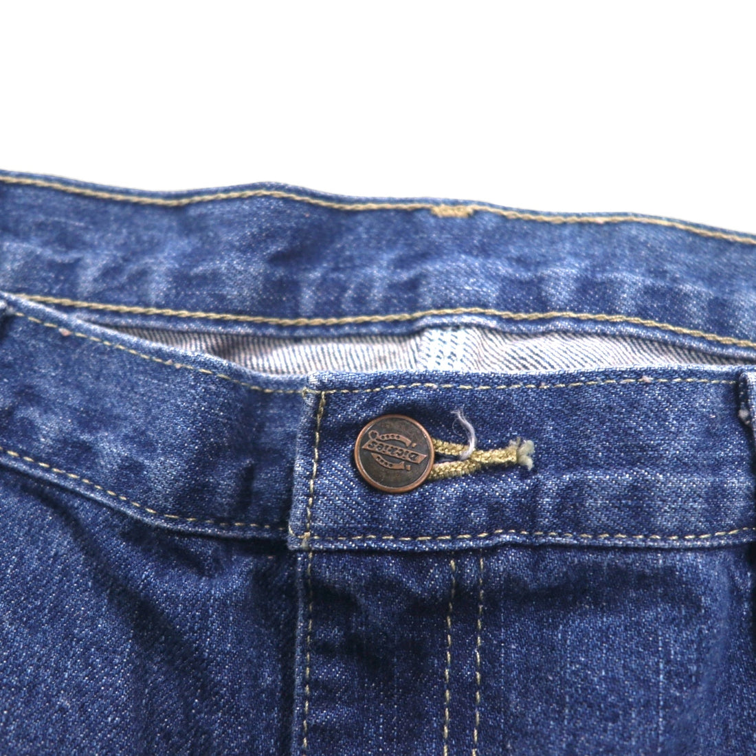Dickies Painter Denim Jeans, Size L, Indigo, 5-Pocket, Zip Fly