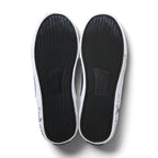 POLO RALPH LAUREN THOMPSON III-NE Slip-On Sneakers, Size 27cm, Navy Canvas with Embroidered Emblem