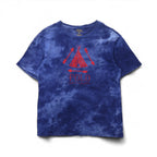 POLO RALPH LAUREN Tie-Dye Print T-Shirt, XL, Blue, Cotton