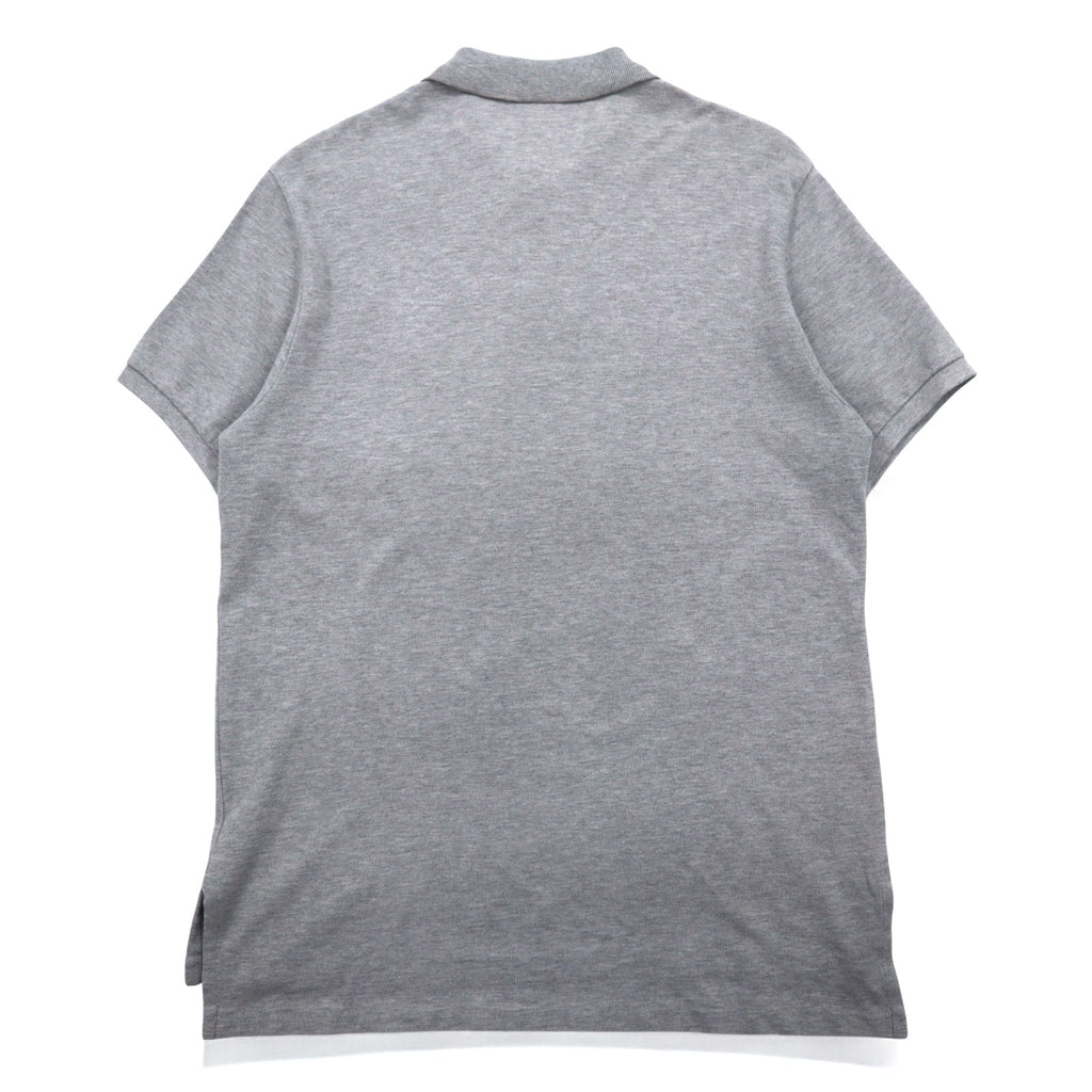 Polo by Ralph Lauren Polo Shirt, XL, Grey, Cotton, Pique, Small Pony Embroidery