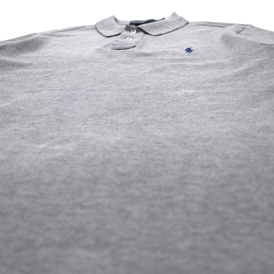 Polo by Ralph Lauren Polo Shirt, XL, Grey, Cotton, Pique, Small Pony Embroidery