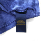 POLO RALPH LAUREN Tie-Dye Print T-Shirt, XL, Blue, Cotton