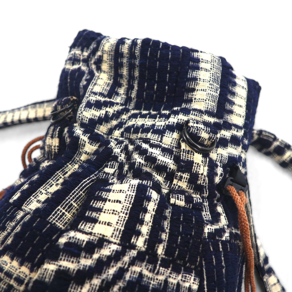 Leh Shoulder Bag DOME TYPE BAG (ANTIQUE INDIGO) Antique Wool Sashiko LONELY PLANET 861