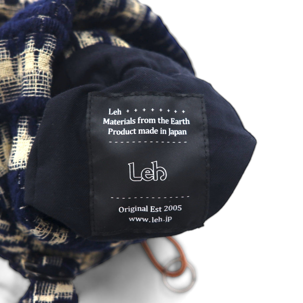 Leh Shoulder Bag DOME TYPE BAG (ANTIQUE INDIGO) Antique Wool Sashiko LONELY PLANET 861