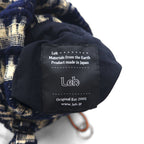 Leh Shoulder Bag DOME TYPE BAG (ANTIQUE INDIGO) Antique Wool Sashiko LONELY PLANET 861