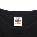 Hard Rock CAFE 90年代 プリント Tシャツ 2XL ブラック コットン ビッグサイズ ROME