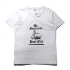 Mr. GENTLEMAN Tシャツ M ホワイト コットン HUNTING MOUNTAIN TEE 未使用品