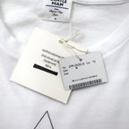 Mr. GENTLEMAN Tシャツ M ホワイト コットン HUNTING MOUNTAIN TEE 未使用品