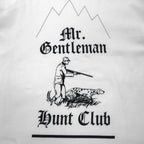 Mr. GENTLEMAN Tシャツ M ホワイト コットン HUNTING MOUNTAIN TEE 未使用品
