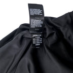 HARLEY DAVIDSON Racing Jacket Riders Jacket XL Black Polyester Back Logo Print Hood Detachable JACKET-STRIPE BLACK 97439-21VW Unused