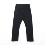 Vivienne Westwood MAN Denim Sarouel Pants, Size M, Black Jeans, Striped Cotton