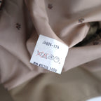 BLUE FLAG (SANYO) Stand collar trench coat L Beige Polyester Belted Made in Japan