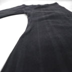 Vivienne Westwood MAN Denim Sarouel Pants, Size M, Black Jeans, Striped Cotton
