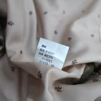 BLUE FLAG (SANYO) Stand collar trench coat L Beige Polyester Belted Made in Japan