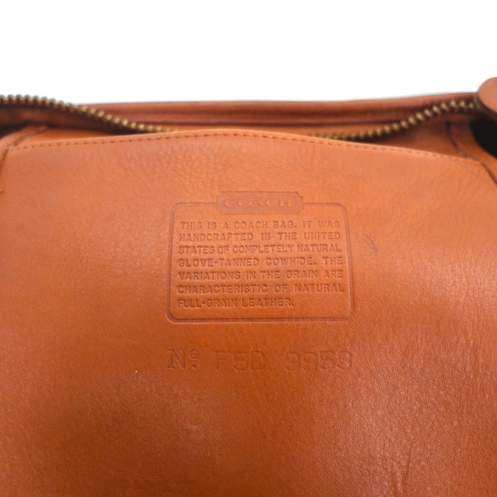 Vintage Coach 9953 Bucket Shoulder Bag, Made in the USA, Leather, Cowhide