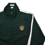 Polo by Ralph Lauren 90年代 トラックジャケット ジャージ L グリーン エンブレムロゴ刺繍