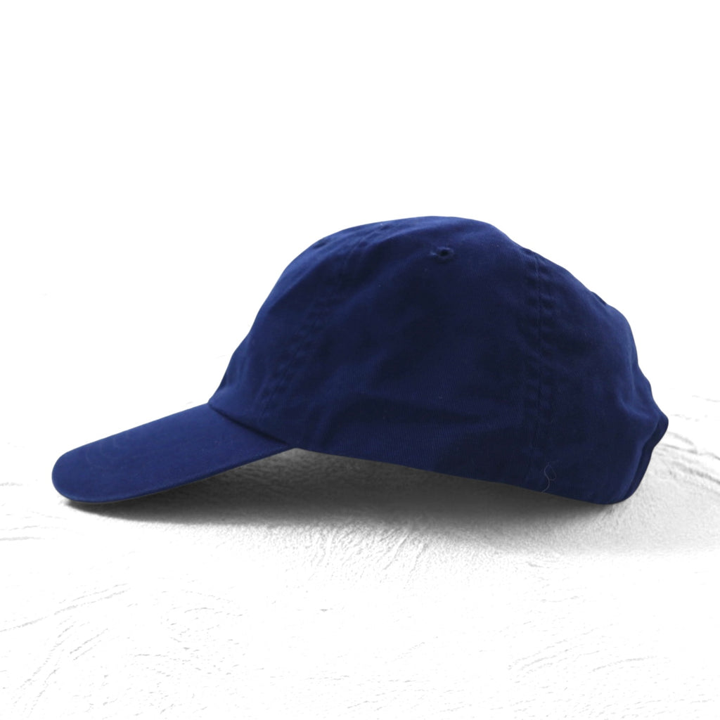 POLO RALPH LAUREN Big Pony 6 Panel Cap FREE Belt Navy Cotton