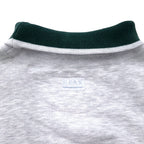 90s GEAR FOR SPORTS High Neck Sweatshirt L Grey Cotton Print Fighter JOINT ENDEAVOR