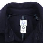 POST OVERALLS (POST O'ALLS) USA-Made Wool Melton Coverall, Size Small, Navy Wool Work Jacket