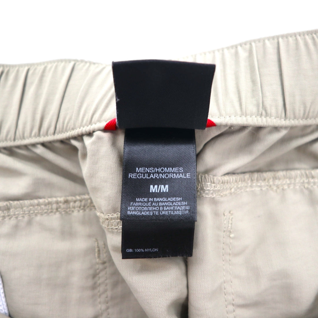 THE NORTH FACE Outdoor 2-Way Convertible Cargo Pants, Size M, Beige, Nylon, US Standard, AJFB