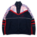 日本然リトテ-古着オンライン-Sergio Tacchini イタリア製 90年代 トラックジャケット ジャージ 52 ネイビー ポリエステル-Sergio Tacchini Italy Made 90's Track Jacket Jersey 52 Navy Polyester