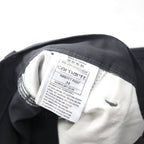 Carhartt WIP ABBOTT PANT I025813, pleated tucked chino work pants, size L, gray polyester.