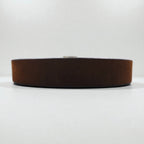 Polo Ralph Lauren suede belt, brown Italian leather, with gold buckle, 1326