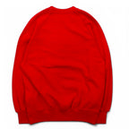 Warner Bros 80s BUGS BUNNY Character Print Sweatshirt S Red Cotton Bukky-Aki